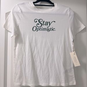 Loose fit white t-shirt